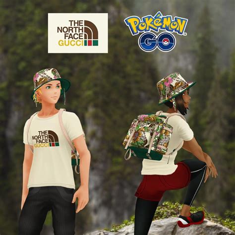 north face gucci pokemon